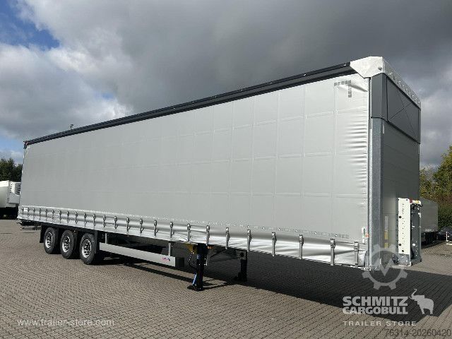 Otvorena poluprikolica s ceradom Schmitz Cargobull Curtainsider Mega Getränke