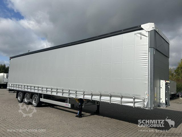 Nyitott ponyvás félpótkocsi Schmitz Cargobull Curtainsider Mega Getränke