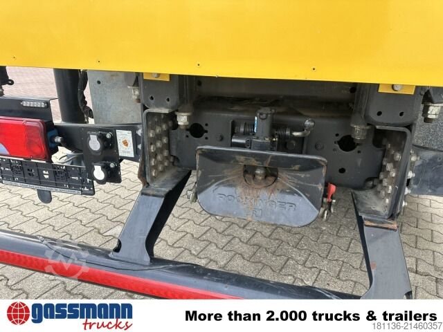 Flutningabíll með sléttu pallrými MAN TGS 26.430 6x2-2 BL, Liftachse, Heckkran Fassi