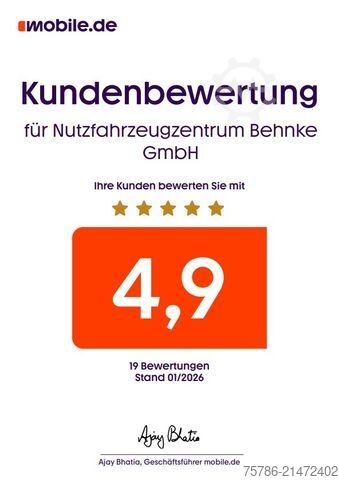 کامیون کمپرسی MERCEDES-BENZ Acros 2545 BL/ HAD/ Kipper/ PK 19001/ 5+6/ Funk