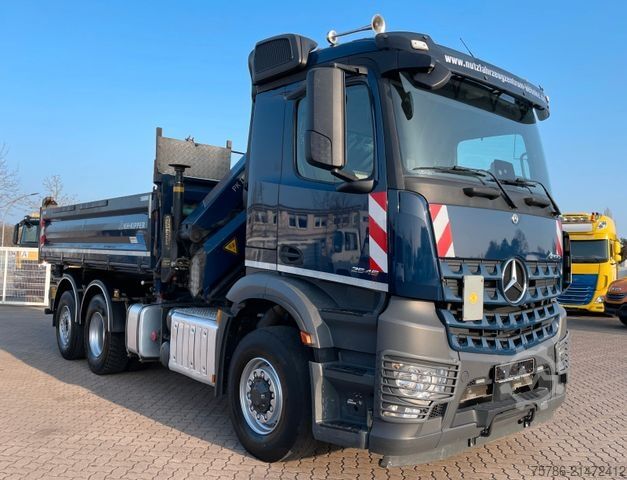 کامیون کمپر سه طرفه MERCEDES-BENZ Acros 2545 BL/ HAD/ Kipper/ PK 19001/ 5+6/ Funk
