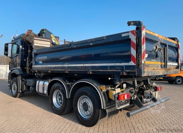 کامیون کمپر سه طرفه MERCEDES-BENZ Acros 2545 BL/ HAD/ Kipper/ PK 19001/ 5+6/ Funk