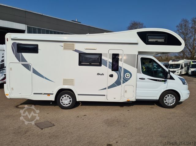 Alcove camper CHAUSSON C 714 GA Flash *Brennstoffzelle*Mitnahme Hund*