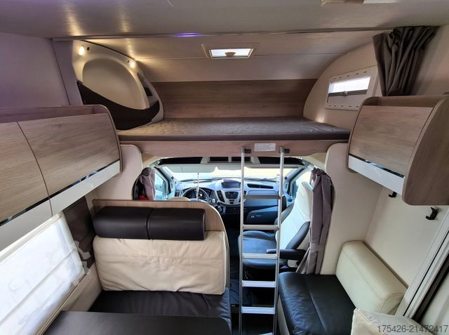 Alcove camper CHAUSSON C 714 GA Flash *Brennstoffzelle*Mitnahme Hund*