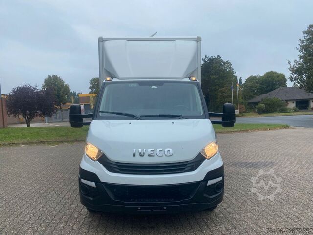 شاحنة صندوقية IVECO Daily 35C14 Hi-Matic Koffer mit Ladebordwand