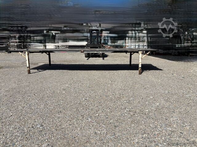  Wecon Verzinkte 7,82m Plattform niedrig 150 mm