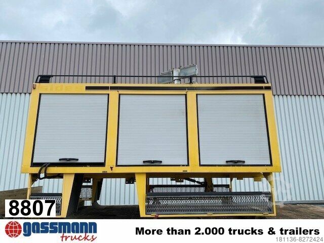 LKW mit Kofferaufbau Werkstattkofferaufbau mit Stromgenerator