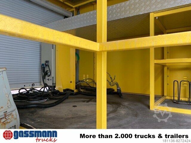 LKW mit Kofferaufbau Werkstattkofferaufbau mit Stromgenerator
