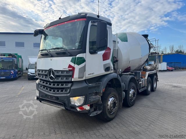 Steypublandaravagn MERCEDES-BENZ MB Arocs 3240 B 9cbm Liebherr HTM904 Klima