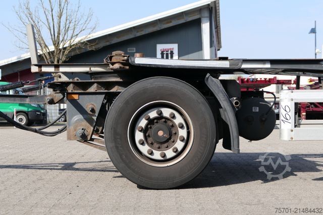 Prikolica sa zamenjivim šasijama SCHMITZ CARGOBULL AWF 18 BDF Wechselfahrgestell SAF-Achsen