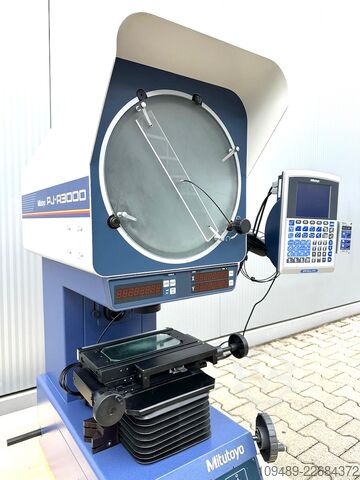 Proyektor profil Mitutoyo Messprojektor PJ-A3000 & QM-Data 200