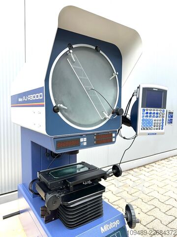 Proyektor profil Mitutoyo Messprojektor PJ-A3000 & QM-Data 200