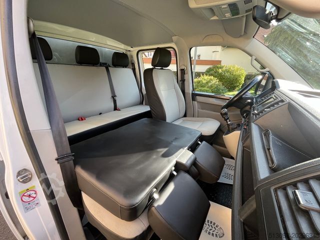 Transportador con plataforma y toldo VOLKSWAGEN T6 PRITSCHE+PLANE DOKA 4 MOTION NAVI KLIMA AHK