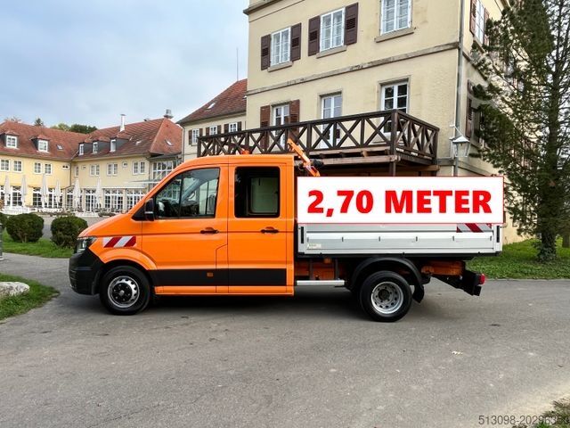 Pick-up varebil VOLKSWAGEN CRAFTER 50 PRITSCHE DoKa LADEKRAN AHK STANDHZG