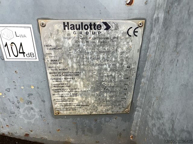 Plataforma de trabajo articulada Haulotte H16TPX (16m)