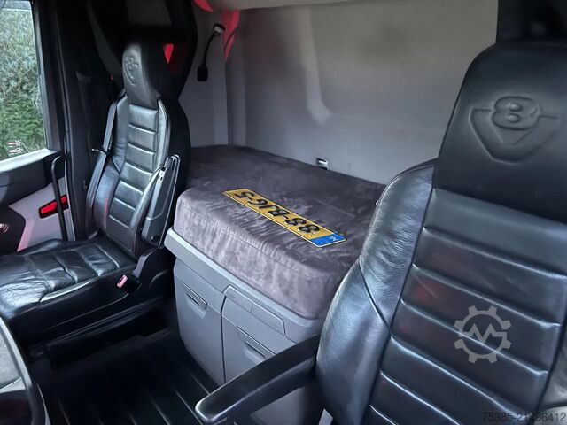 Chassis med førerhus Scania S580 6x2/4 Full options King of Road