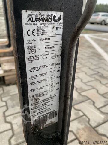 Dakšu pozicionētājs Bolzoni SF20R088