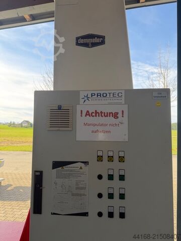 Bàn xoay hàn, bàn quay, định vị Demmeler,Severt,Sideros, Robotix M 2000 3-Achs L-Manipulator