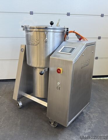 ভ্যাকুয়াম মিশ্রণকারী / টাম্বলার, VSM 150L Glass Vacuümmenger / -tumbler, Type VSM 150L.