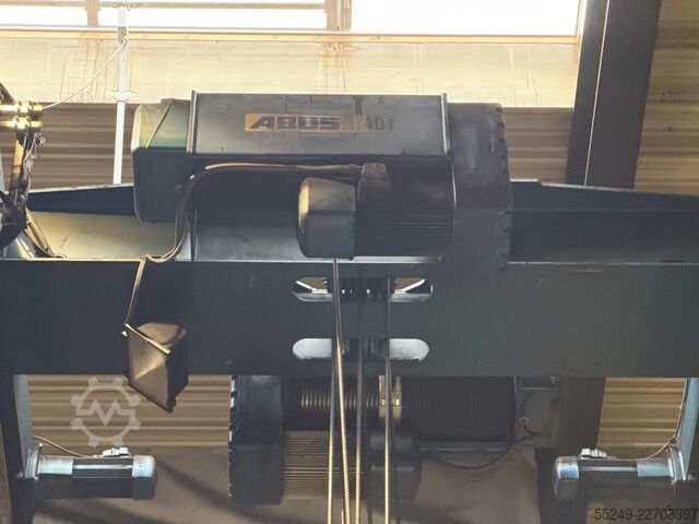  Abus Overhead crane. 40/16 Ton. Span: 21.100