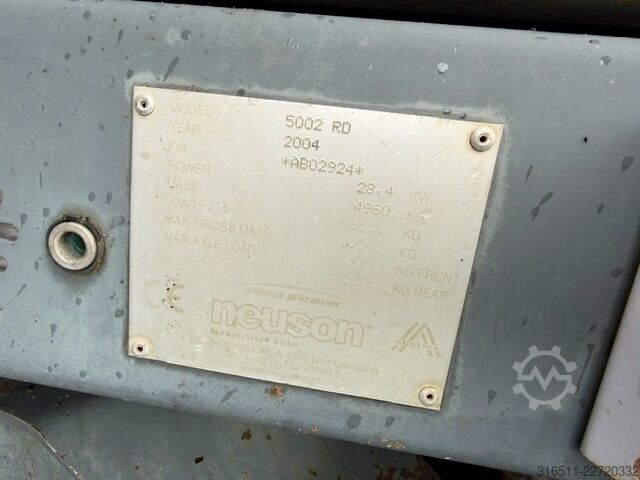 Miniexcavadora Neuson 5002RD