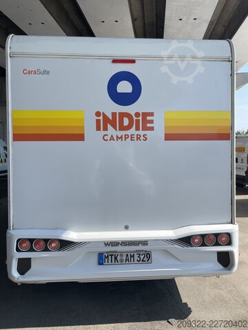Camper semintegrato 2020 Fiat Ducato Weinsberg Carasuite | Completamente Equipaggiato | 5 Posti