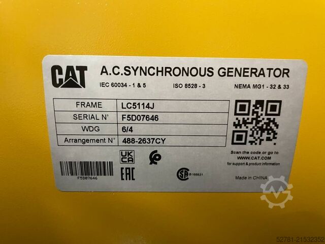 Agregat Caterpillar DE330E0 - C9 - 330 kVA Generator - DPX-18022
