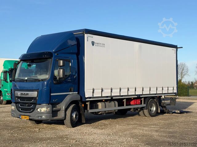 Schiebeplane DAF LF 290 LF290.16 EURO6.  2021. EURO6. Schuifzeil...