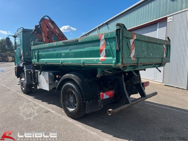 Самосвал MAN TGM 18.280 4x4BB*Terex-Kran*Meiller-Kipper*