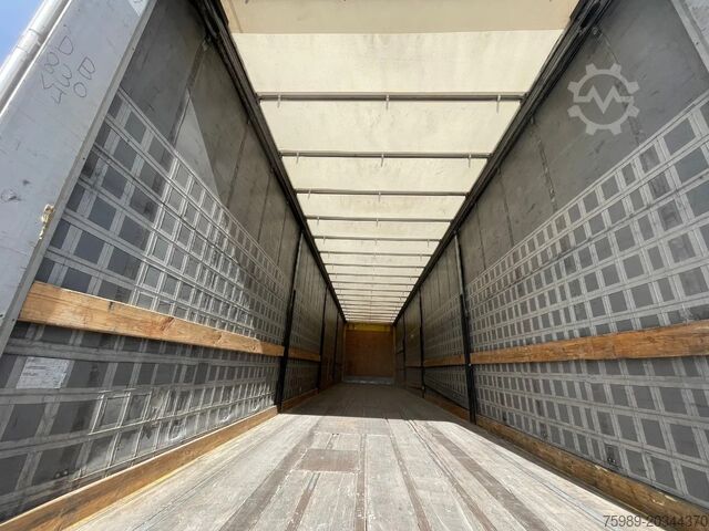 Sliding tarpaulins Fruehauf AIR SUSPENSION, DISC BRAKES (good France truck)