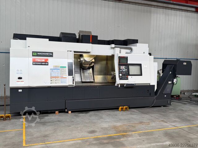 Snúnings- og fræsimiðstöð MAZAK - INTEGREX 400 III-S Mazak Integrex 400 III-S