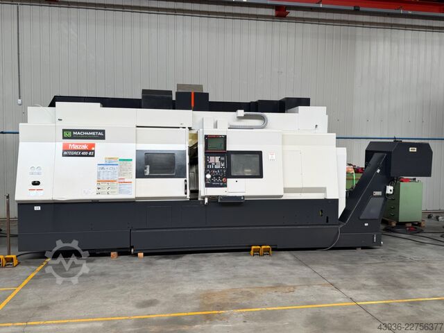 Snúnings- og fræsimiðstöð MAZAK - INTEGREX 400 III-S Mazak Integrex 400 III-S