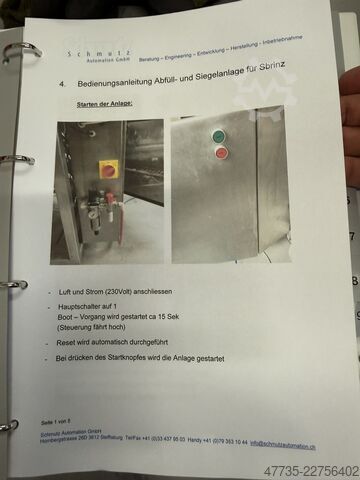 Packaging in cups SCHMUTZAUTOMATION LD 1501010 Abful