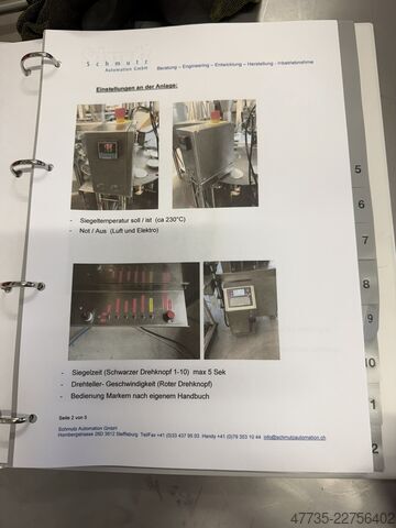 Packaging in cups SCHMUTZAUTOMATION LD 1501010 Abful