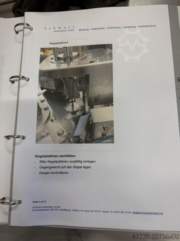 Packaging in cups SCHMUTZAUTOMATION LD 1501010 Abful