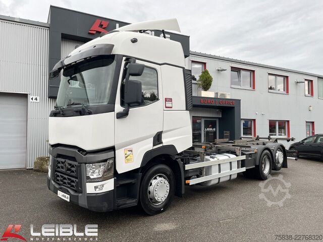 Caminhão com carroçaria intercambiável RENAULT T 460 Comfort*BDF*VollLuft/Lift*2xTank*