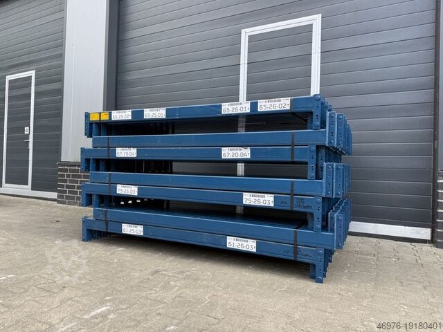 Háflóa vöruhús bretti rekki þversum Polypal Stockpal / K: 90 x 50 mm lichte Weite: 1.850 mm