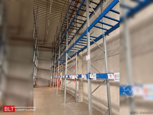 Индустриален стелаж за тежки товари 18,7 lfm SSI Schäfer PR600 Palettenregal H:1150cm , 4000 kg Fachlast Hochregale