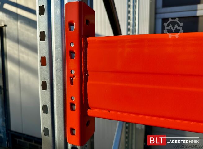 Raske riiul ca. 8,4 lfm. Palettenregal H: 500 cm Fachlast : 4500 kg , Schwerlastregal