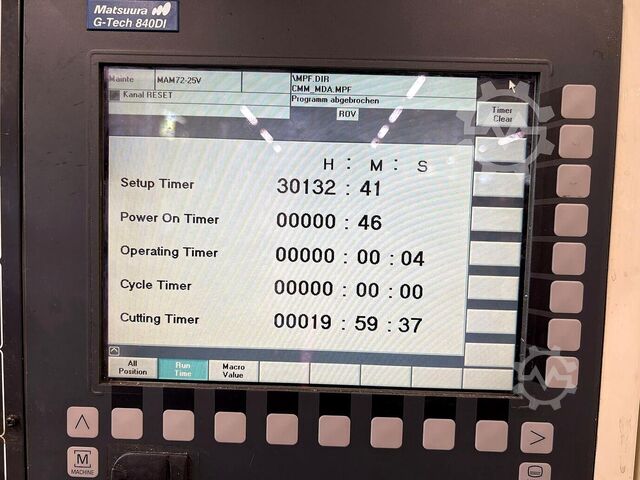 立式加工中心 MATSUURA MAM 72-25 V