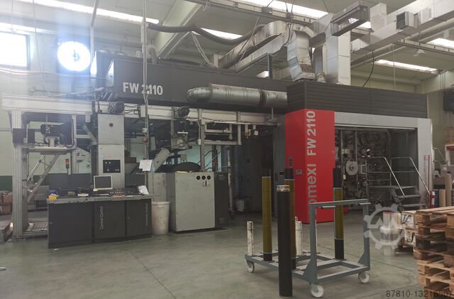 10 fargers CI-flexotrykkmaskin Comexi FW 2110