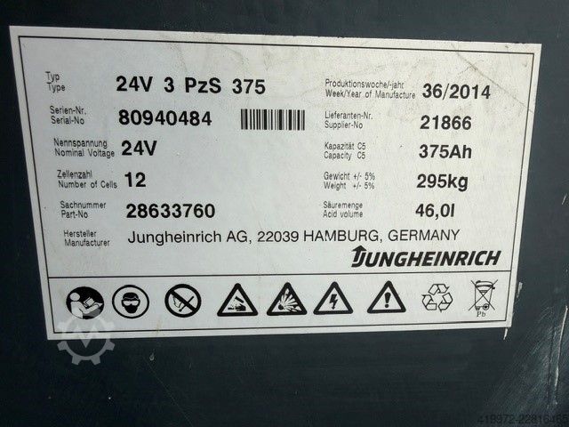 Dvonivojski viličar Jungheinrich ERD220