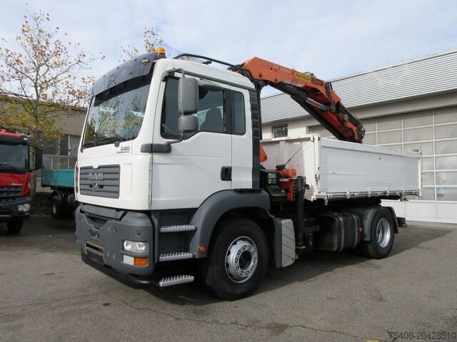 Wechselfahrgestell LKW man TGA 18.310 LL Wechselsystem Kipper Kran/Absetzer