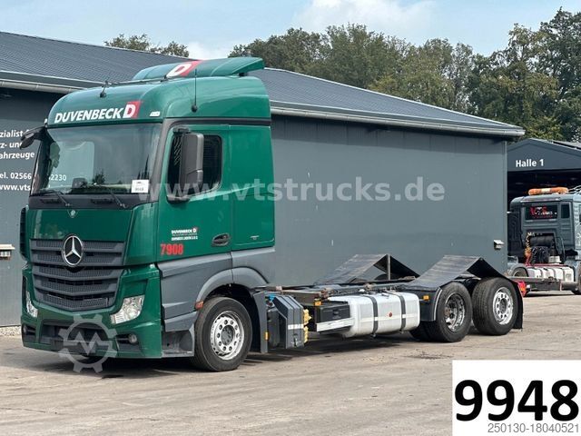 Camión con caja móvil MERCEDES-BENZ Actros 2536L 6x2 EU6 Retarder Liftachse