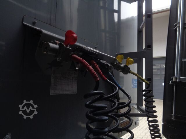 Yürüyen tabanlı yarı römork REISCH RSBS-3-13 92 cbm Liftachse SAF