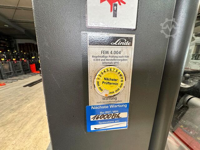 2022 service + UVV 06/2027 15 536 t Linde H 20T