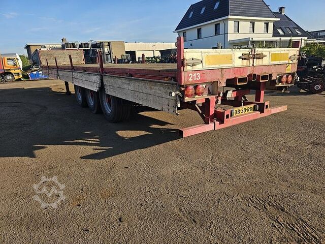 Łóżko płaskie NETAM ONCR 39-327 |FLATBED| SIDEBOARDS | BPW DRUM.