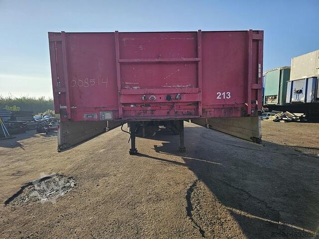 Łóżko płaskie NETAM ONCR 39-327 |FLATBED| SIDEBOARDS | BPW DRUM.
