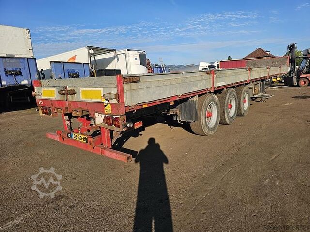 Łóżko płaskie NETAM ONCR 39-327 |FLATBED| SIDEBOARDS | BPW DRUM.