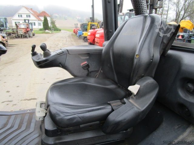 Diesel Forklift Linde H30D-02 Triplex-Freihub 4,7m Hubhöhe + Seitenschie